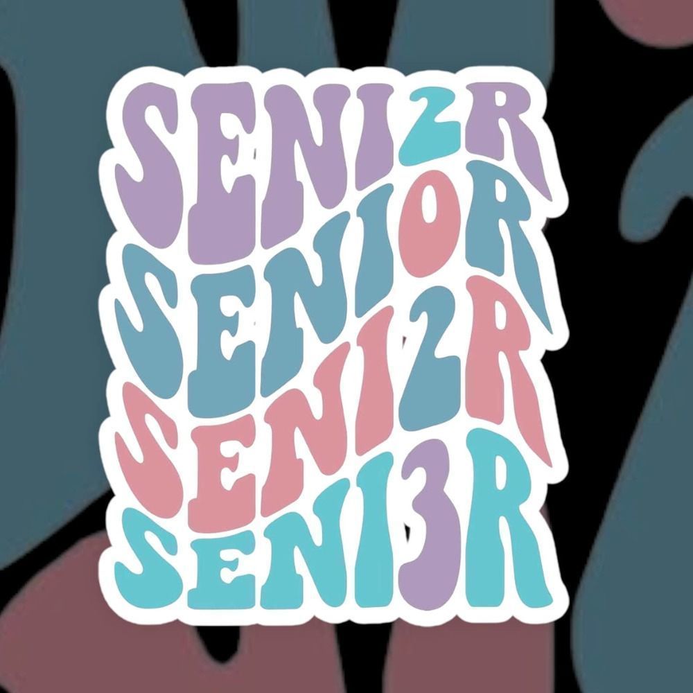 Senior 2023 Sticker Pack Of 3